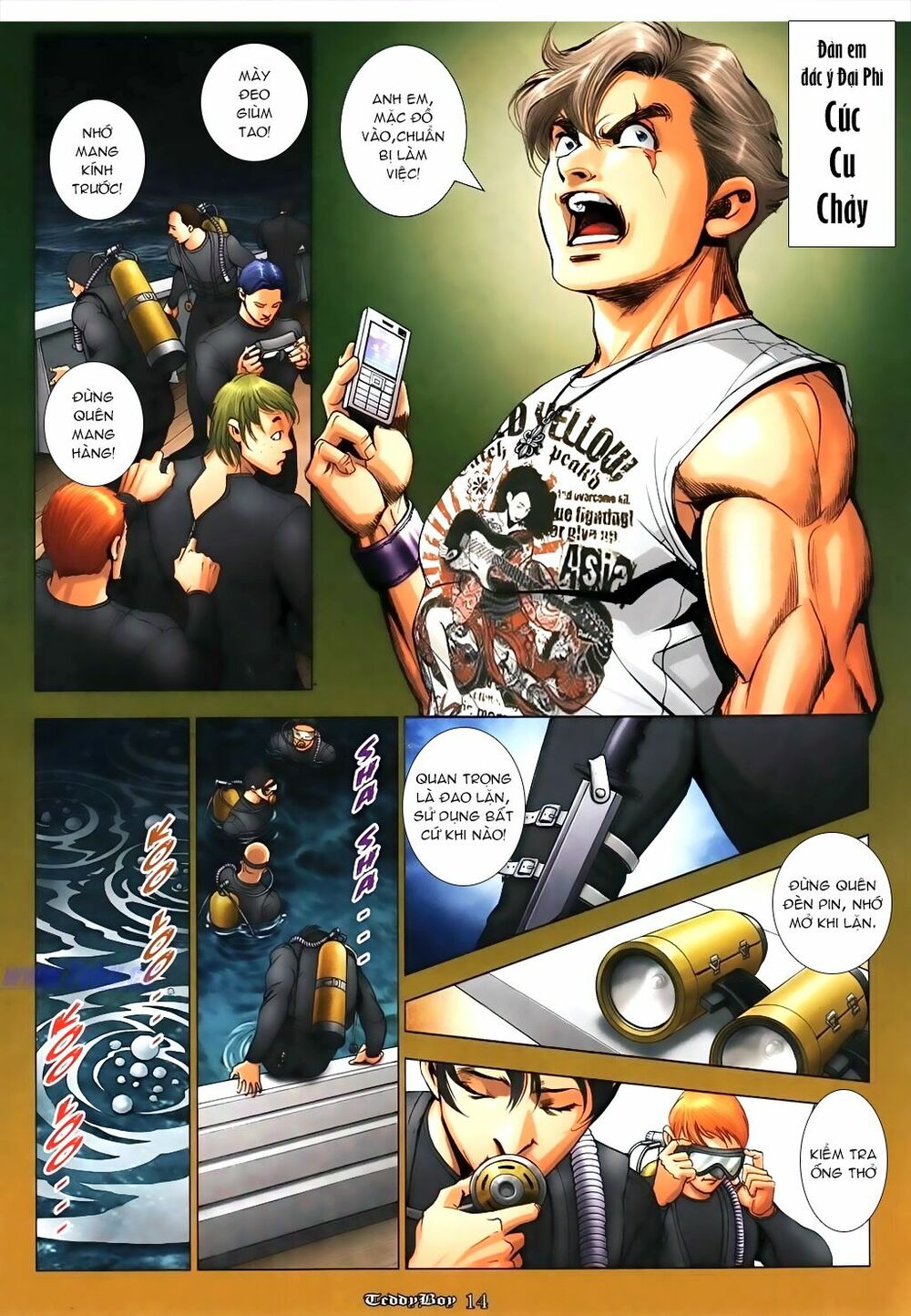 Người Trong Giang Hồ: Chapter 1081: Ép hổ nhảy tường