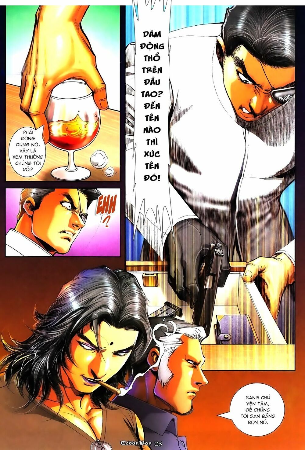 Người Trong Giang Hồ: Chapter 1107: Đánh lồng sắt