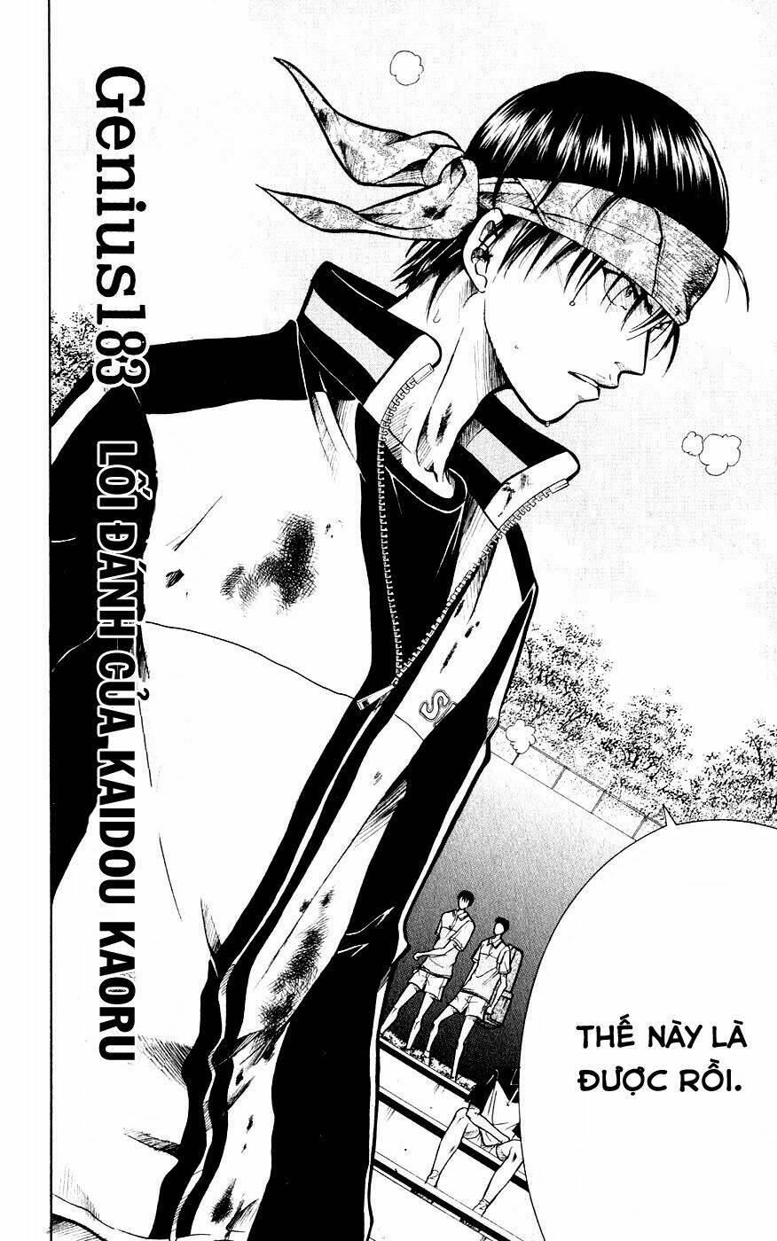 Hoàng Tử Tennis: Chapter 183