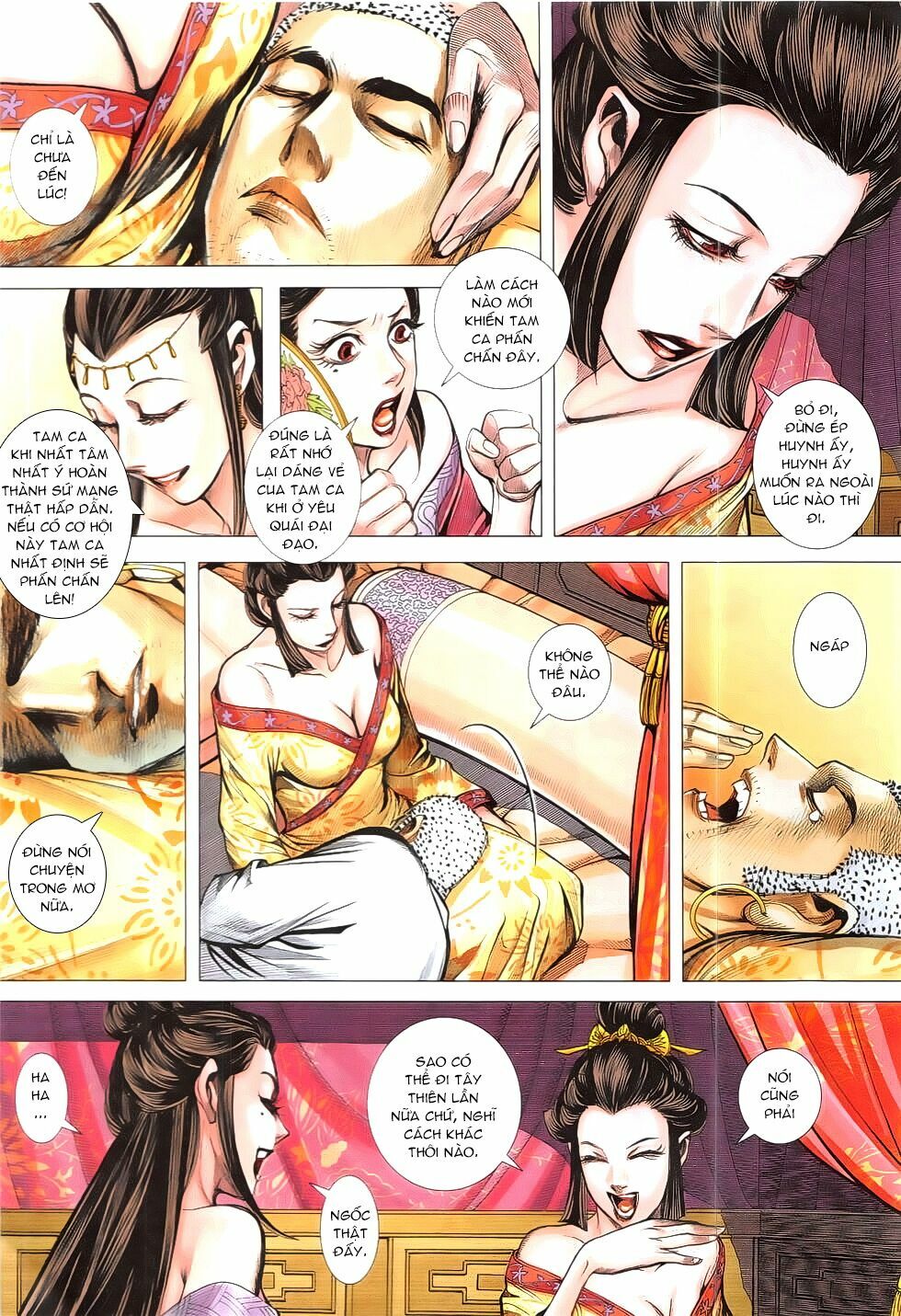 Tây Du: Chapter 49: Khổ tâm của Trì Quốc Thiên Vương