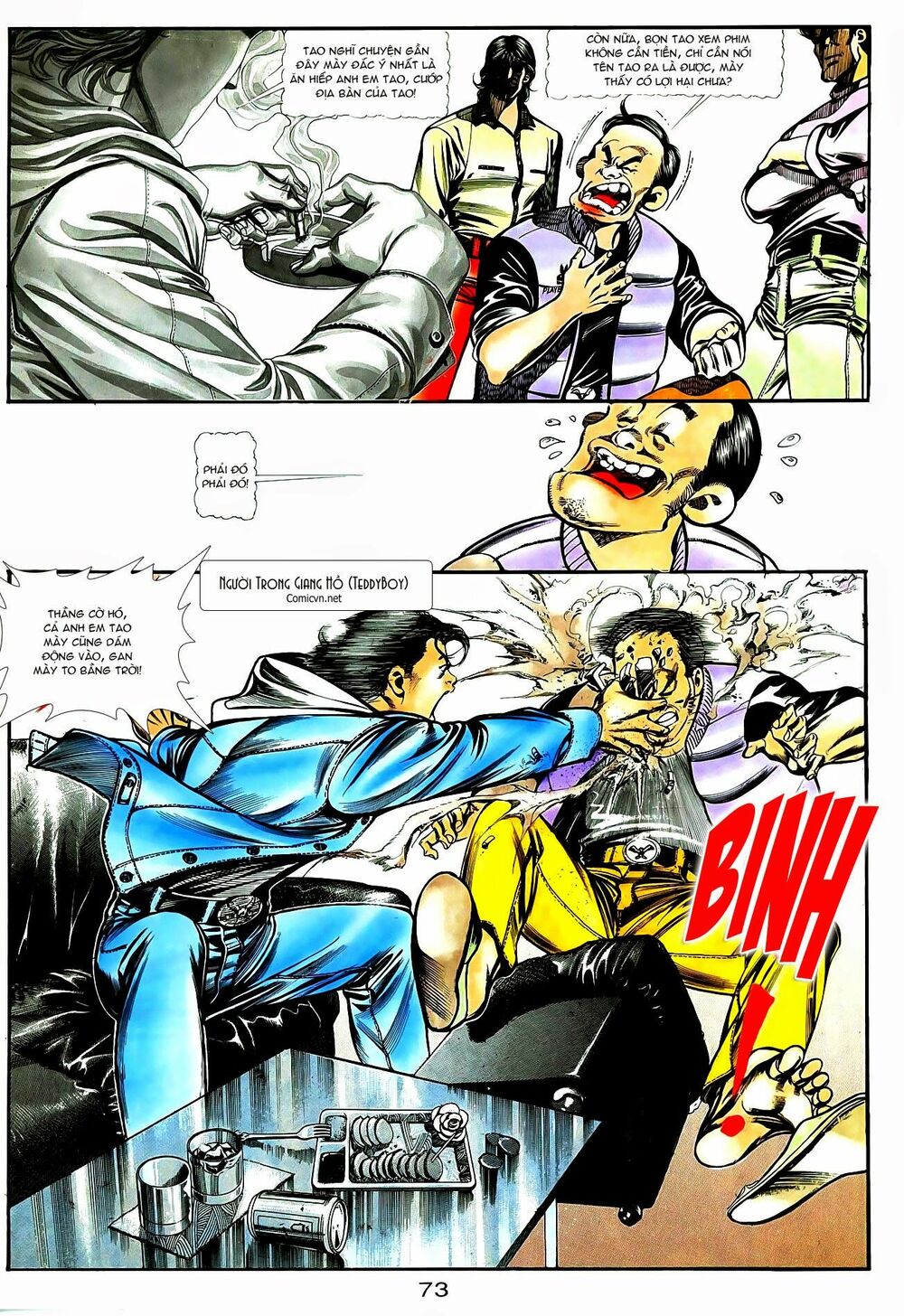 Người Trong Giang Hồ: Chapter 43: Cao thủ Tình Trường