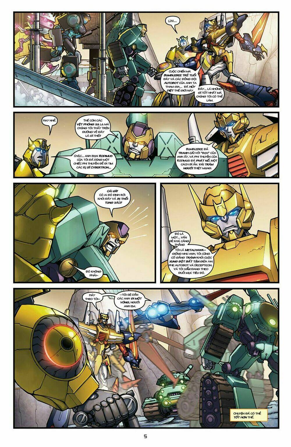 The Transformers: Robots In Disguise: Chapter 1