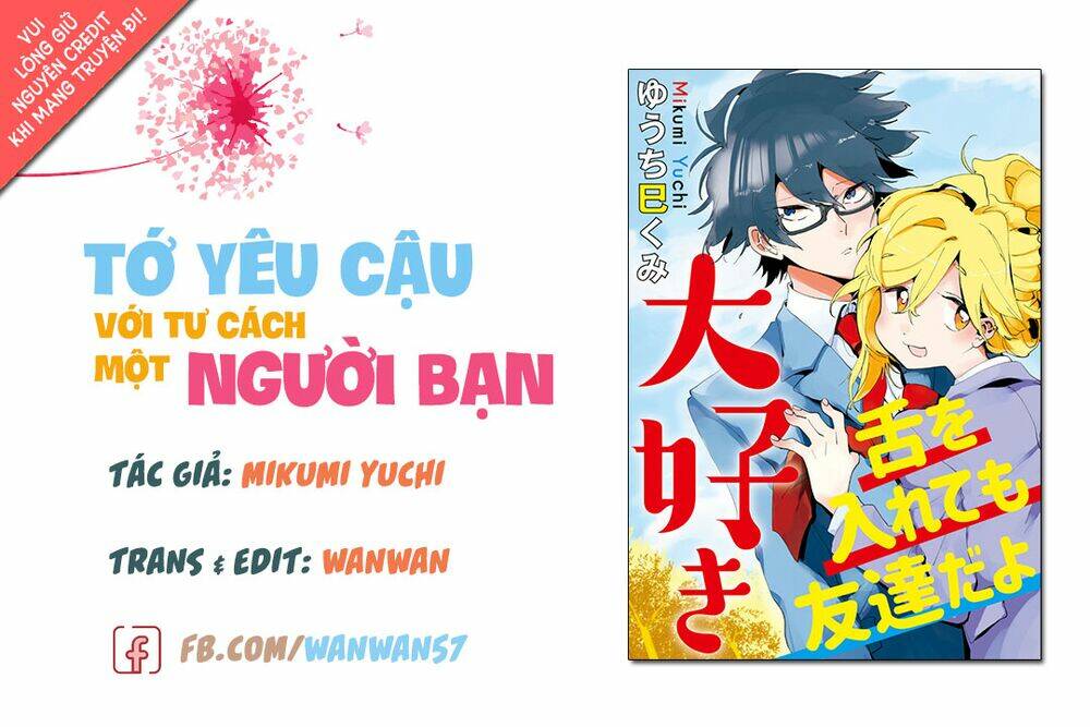 Tớ Yêu Cậu Với Tư Cách Một Người Bạn: Chapter 10