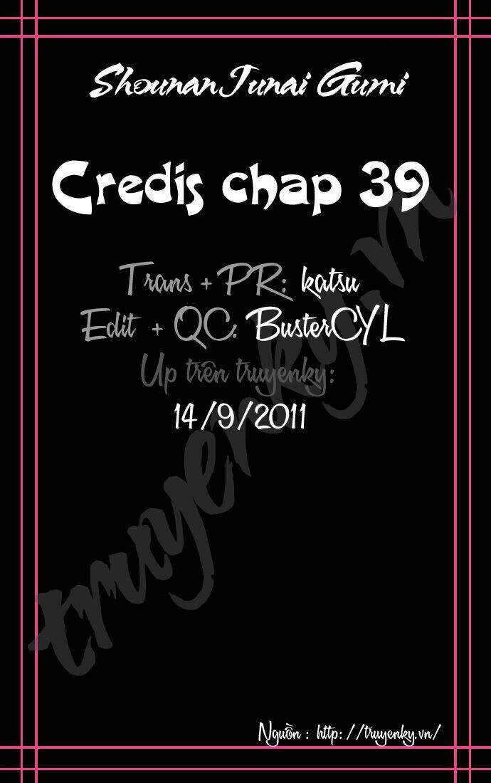 Shonan Junai Gumi: Chapter 39