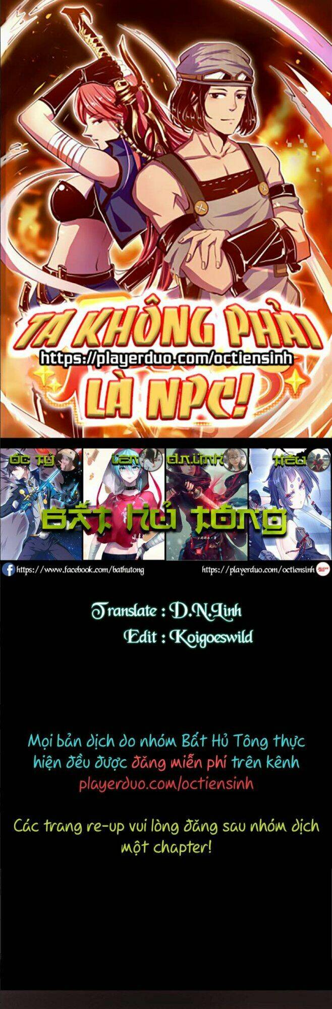 Ta Không Phải Là Npc: Chapter 54