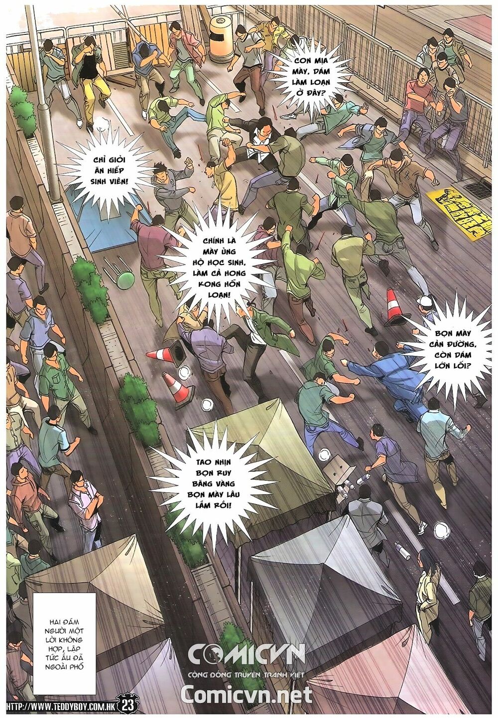 Người Trong Giang Hồ: Chapter 1769: Tắm máu khu chiếm lĩnh