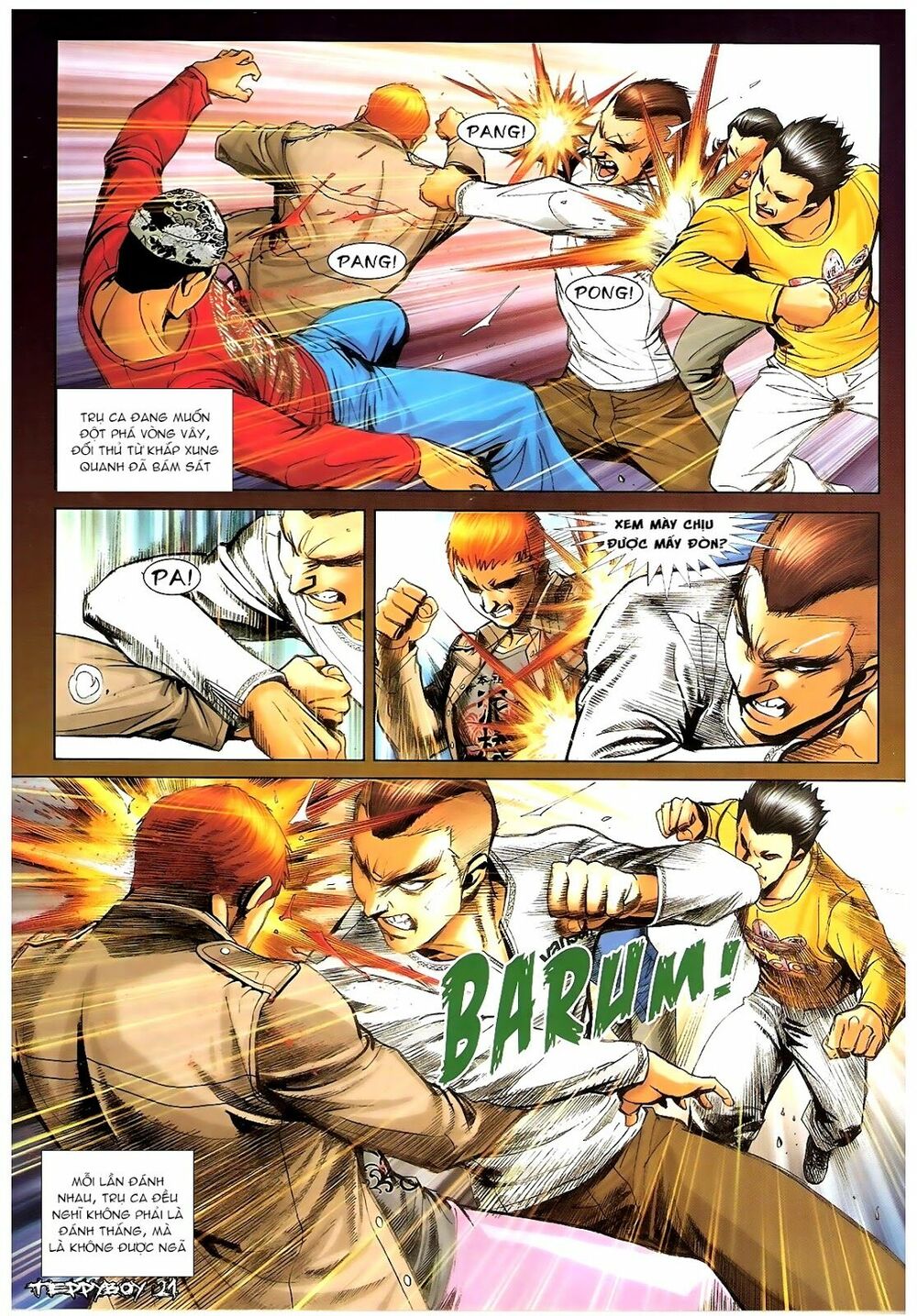 Người Trong Giang Hồ: Chapter 1378: Không phải oan gia không gặp nhau