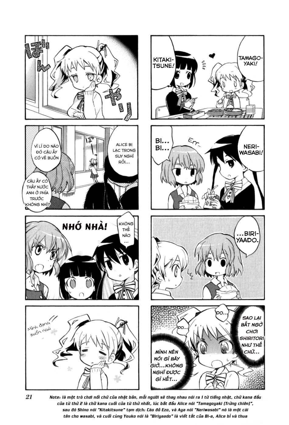 Kiniro Mosaic: Chapter 1