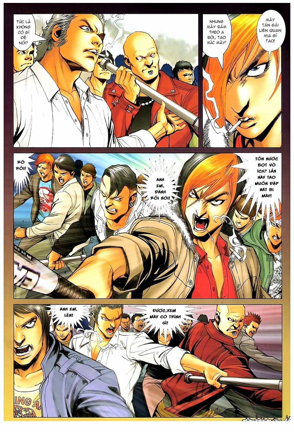 Người Trong Giang Hồ: Chapter 1374: Văn Hoa vs Thế Hiển
