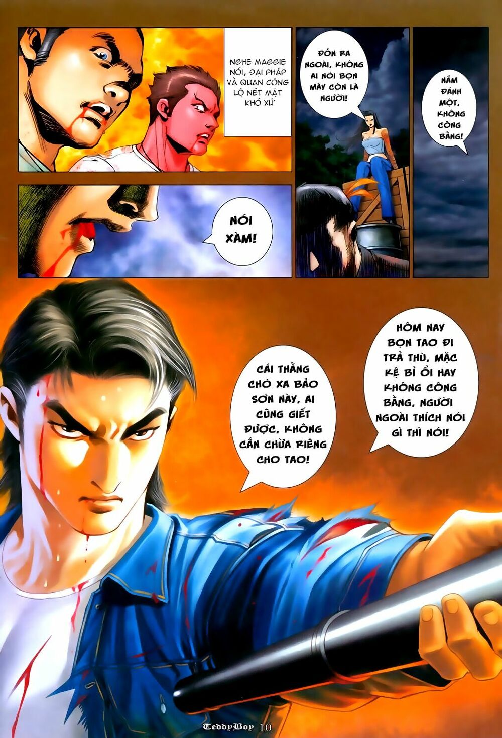 Người Trong Giang Hồ: Chapter 1053: Xa Chảy qui thiên