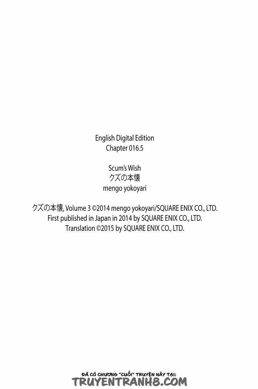 Ước Mơ Của Cặn Bã: Chapter 16.5