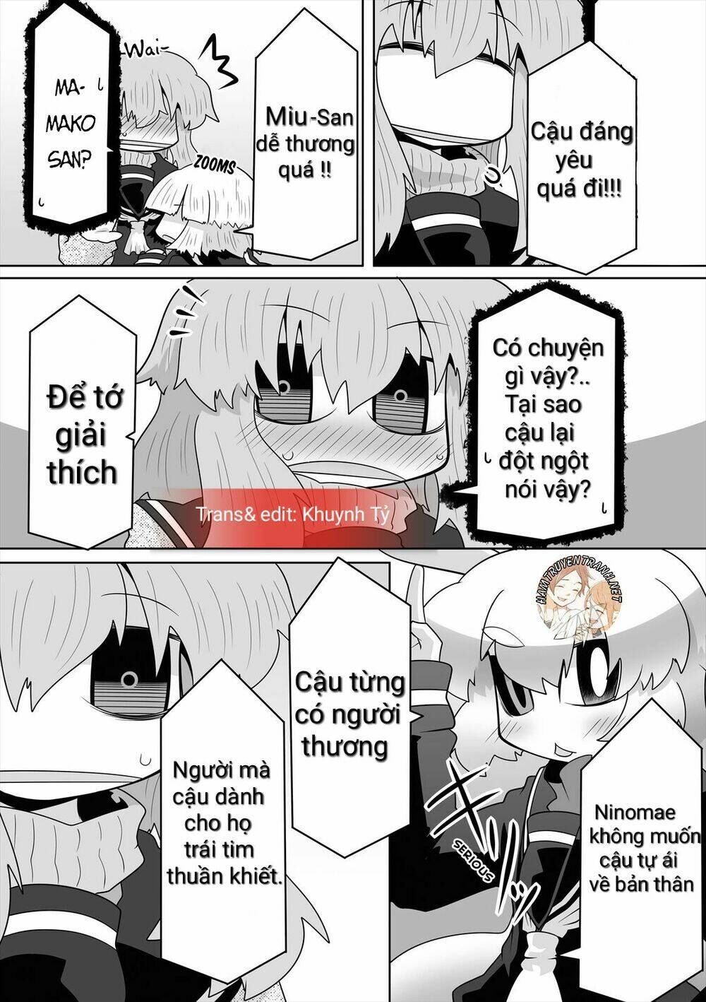 Mako-San Và Hachisuka-Kun: Chapter 14.5