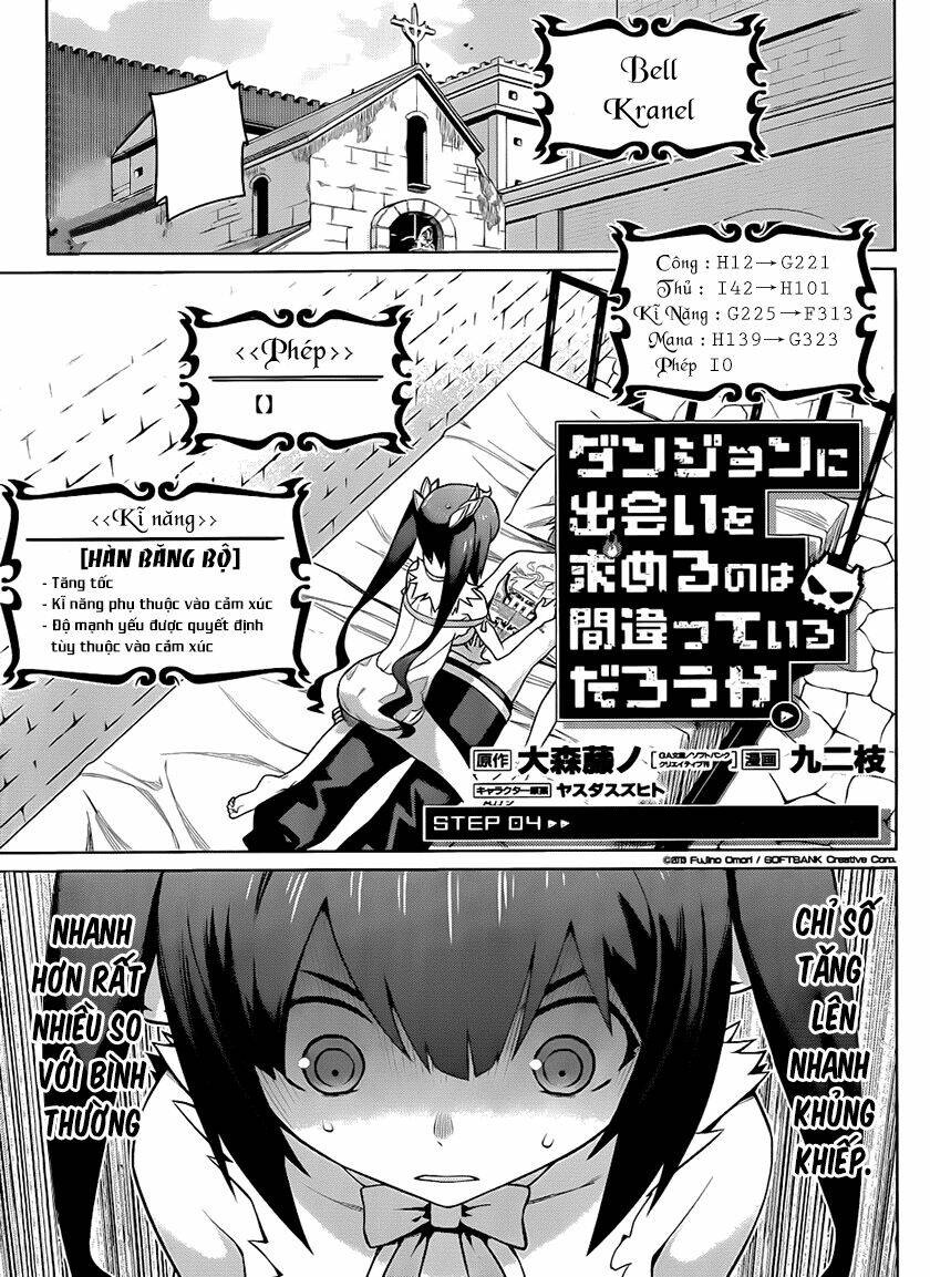 Dungeon Ni Deai O Motomeru No Wa Machigatte Iru Darou Ka: Chapter 4