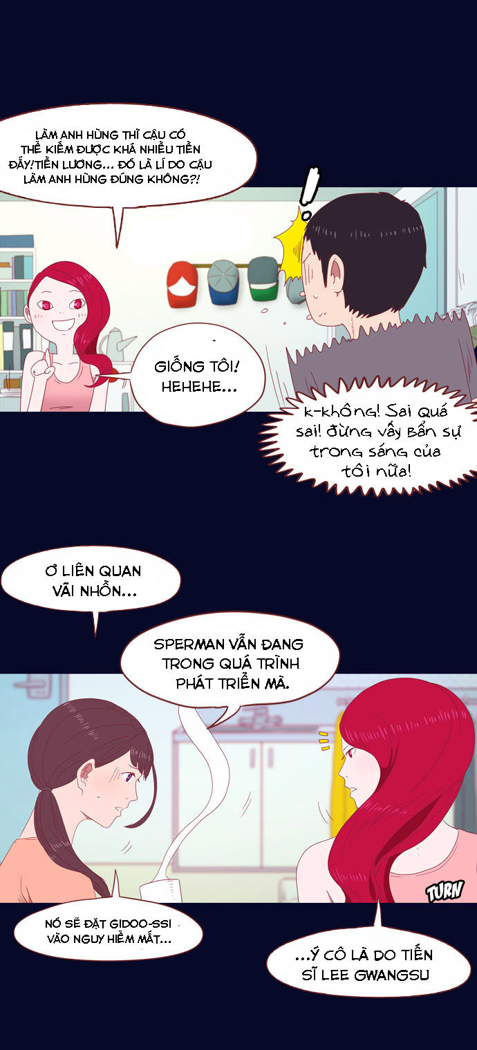 Sperman - Siêu Nhân Tinh Trùng: Chapter 17