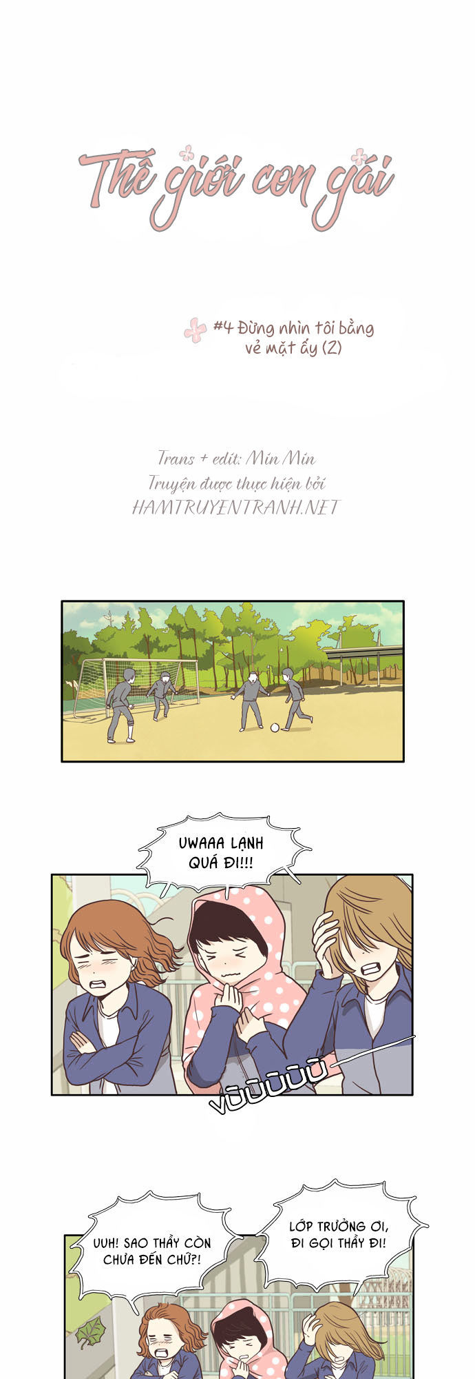 Thế Giới Con Gái: Chapter 4