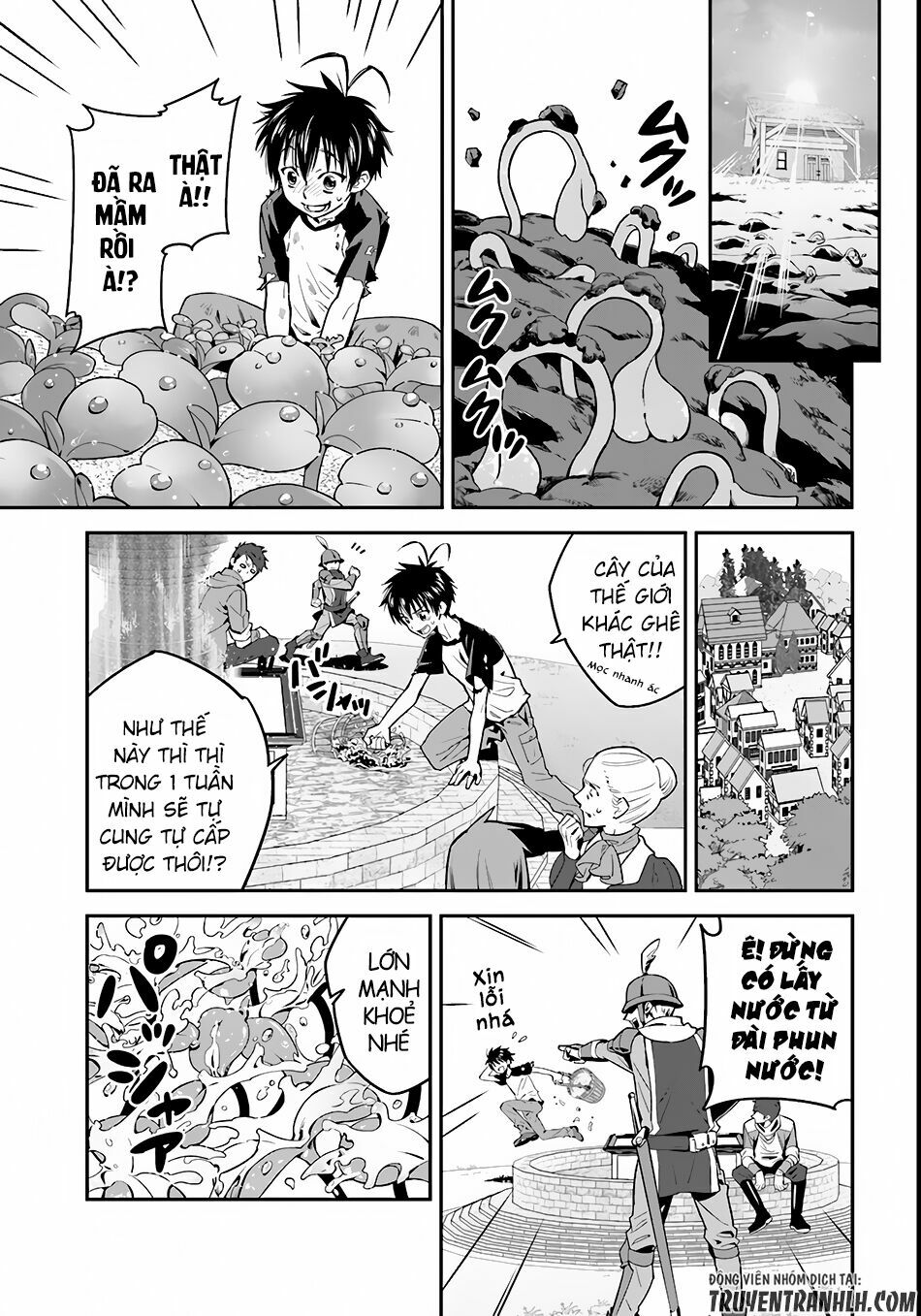 Isekai desu ga Mamono Saibai shiteimasu: Chapter 1