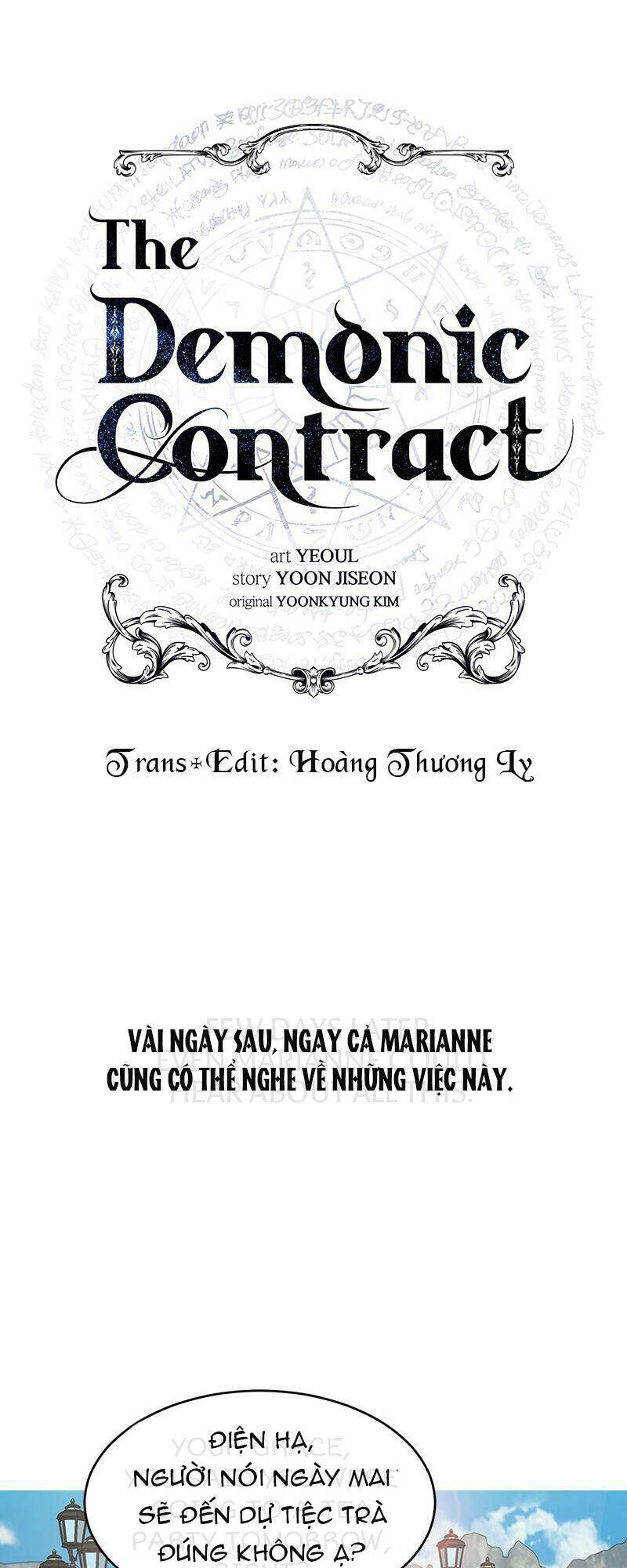 Khế Ước Của Ác Ma: Chapter 31