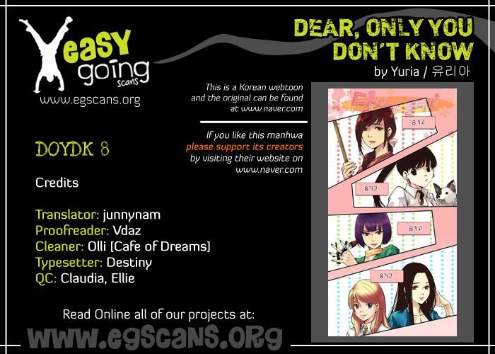 Dear, Only You Don\’t Know!: Chapter 8