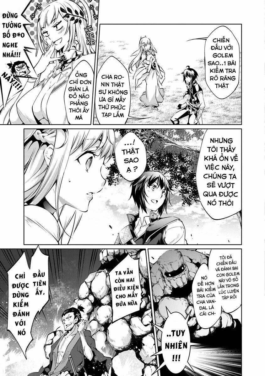 Kamigami Ni Sodaterare Shimo No, Saikyou To Naru: Chapter 5.1