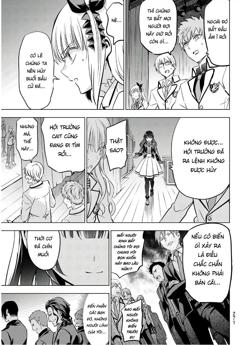 Kushuku Gakkou No Alice: Chapter 85