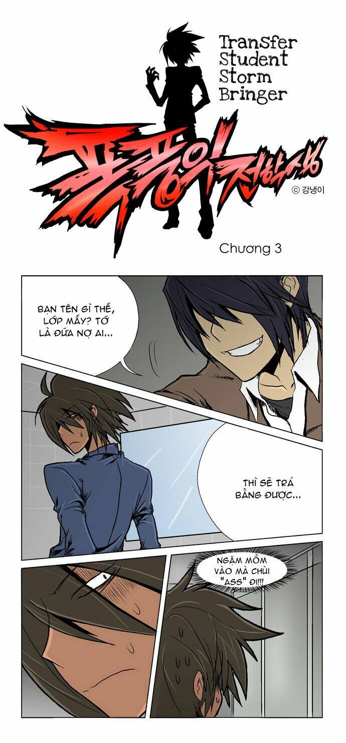 Transfer Student Storm Bringer: Chapter 3