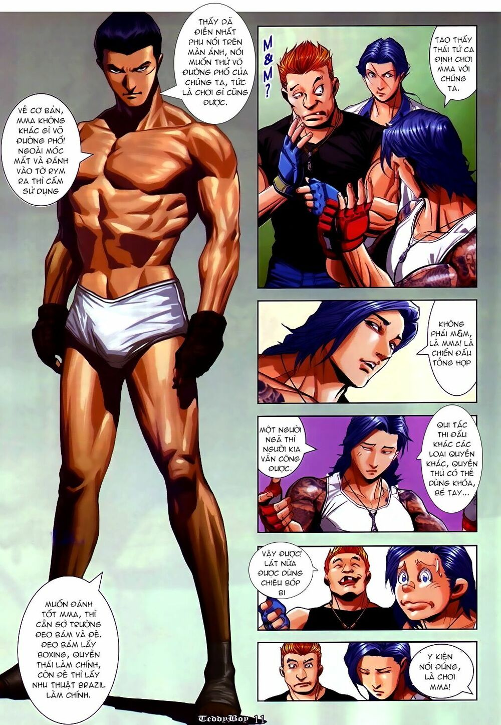 Người Trong Giang Hồ: Chapter 863: Nhu Thuật Brazil