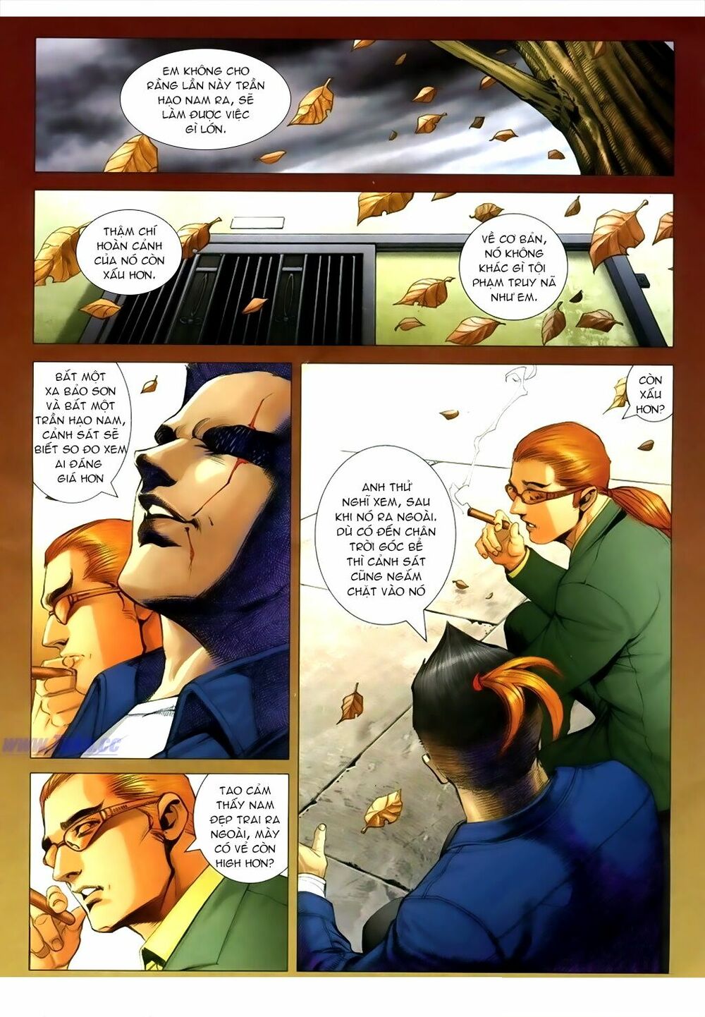 Người Trong Giang Hồ: Chapter 1043: Đường trước thê lương