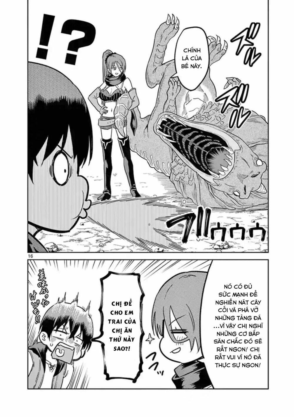 Chuyển Sinh Cùng Bà Chị Đấm Phát Chết Luôn: Chapter 4