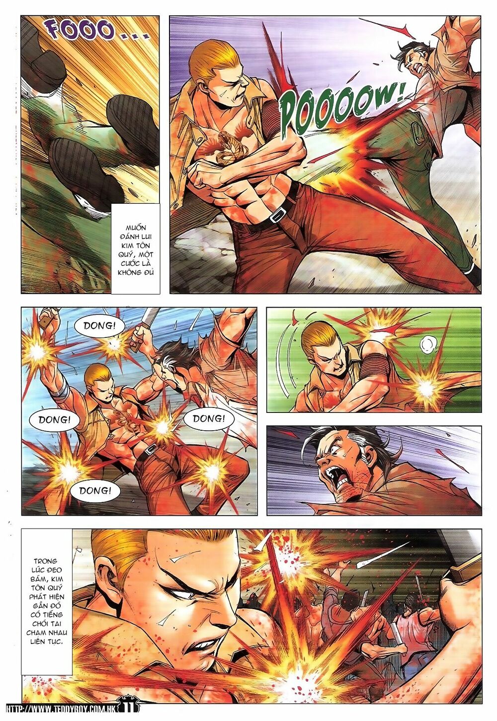 Người Trong Giang Hồ: Chapter 1843: Hắc Tiên Sinh vs Kim Tiên Sinh