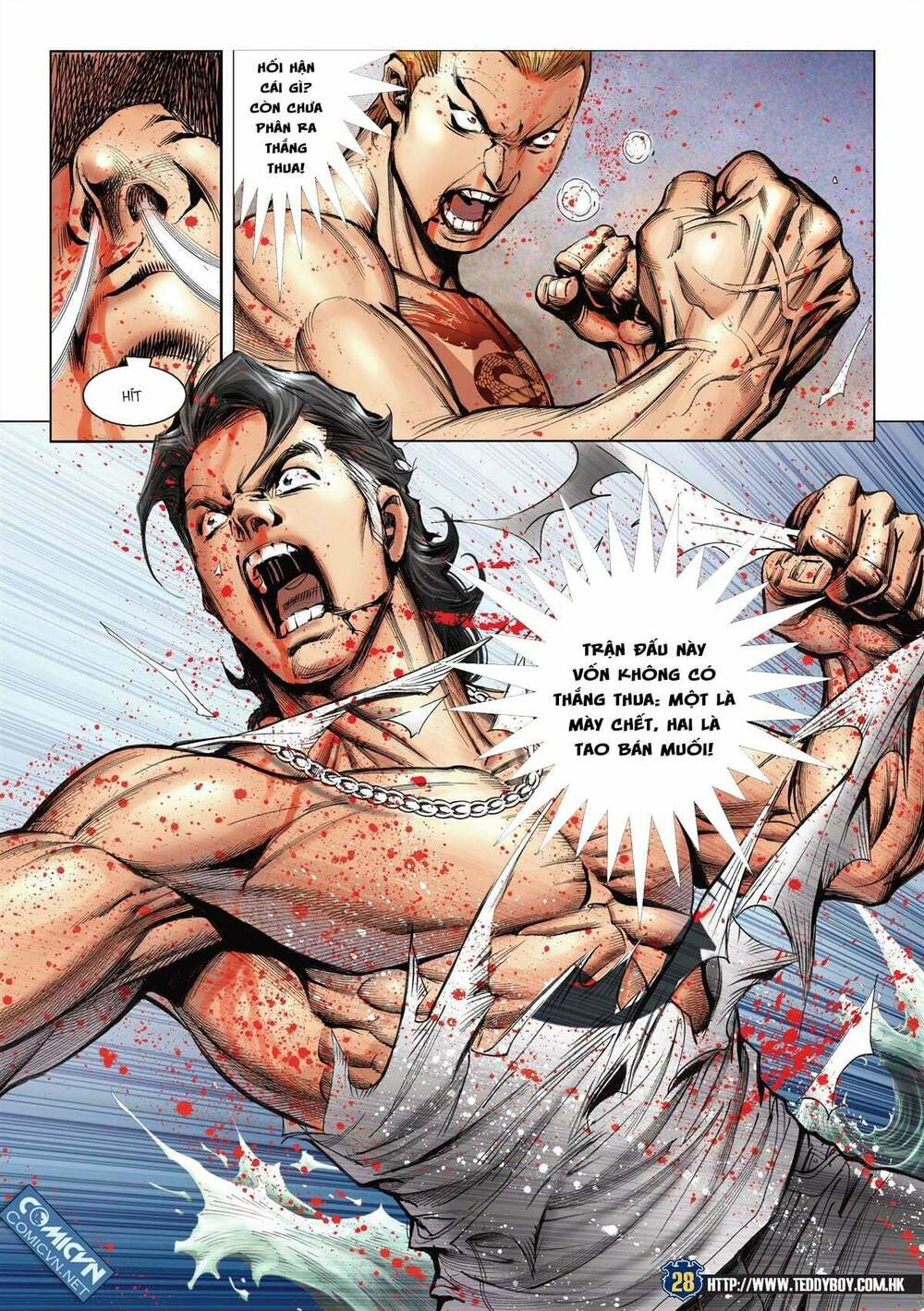 Người Trong Giang Hồ: Chapter 2172: Trần Hạo Nam vs Kim Tôn Quý 4