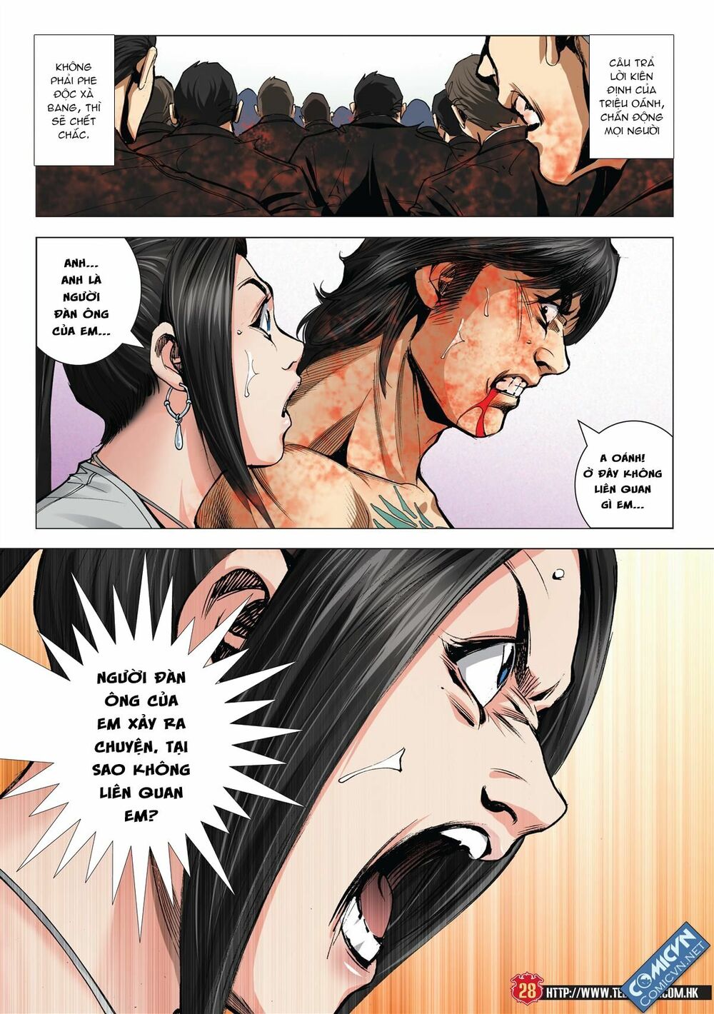 Người Trong Giang Hồ: Chapter 1997: Triệu Oánh vs Đinh Dao