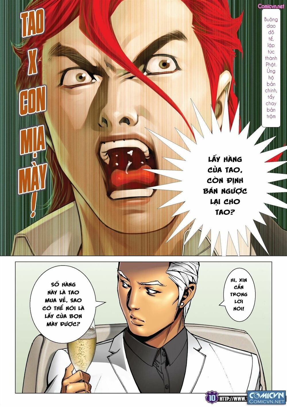 Người Trong Giang Hồ: Chapter 2221: Chơi khô máu