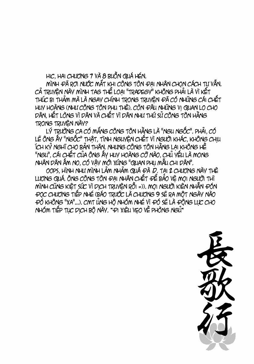 Trường Ca Hành: Chapter 8