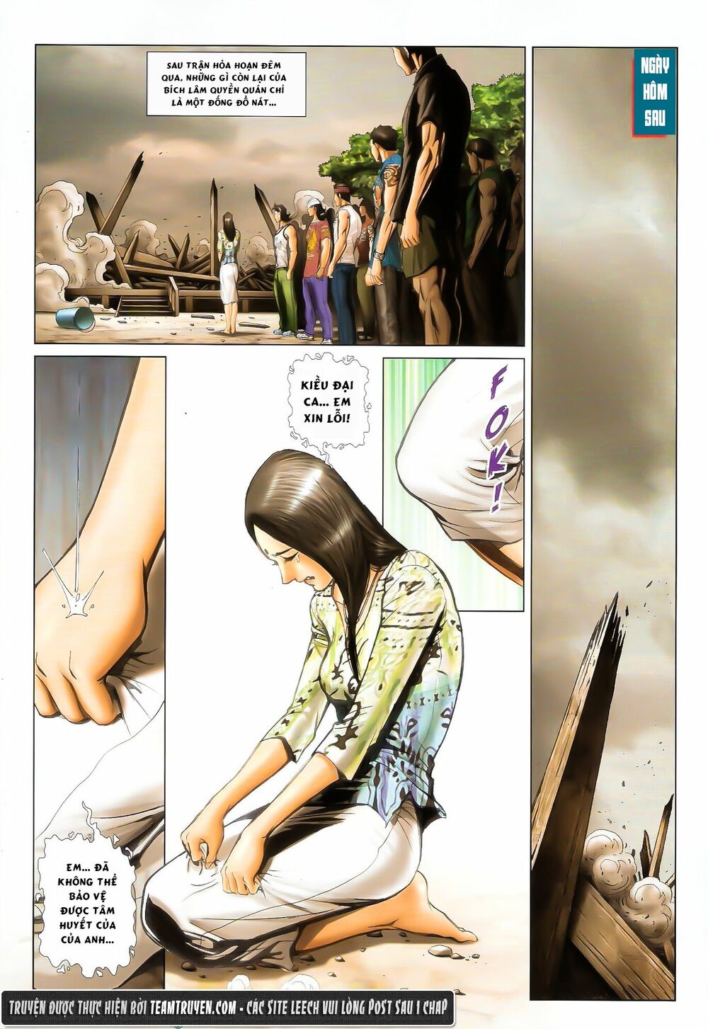 Người Trong Giang Hồ: Chapter 1418: Nộ Trảm Hắc Cổ