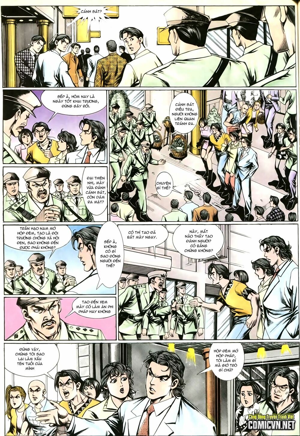 Người Trong Giang Hồ: Chapter 202: Đối Đầu
