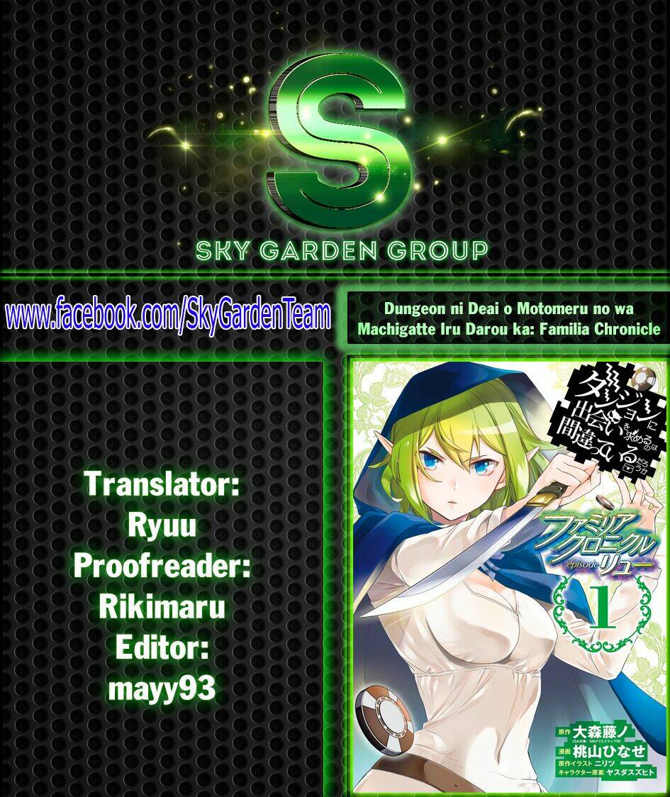 Dungeon Ni Deai O Motomeru No Wa Machigatte Iru Darou Ka: Familia Chronicle Episode Ryu: Chapter 6