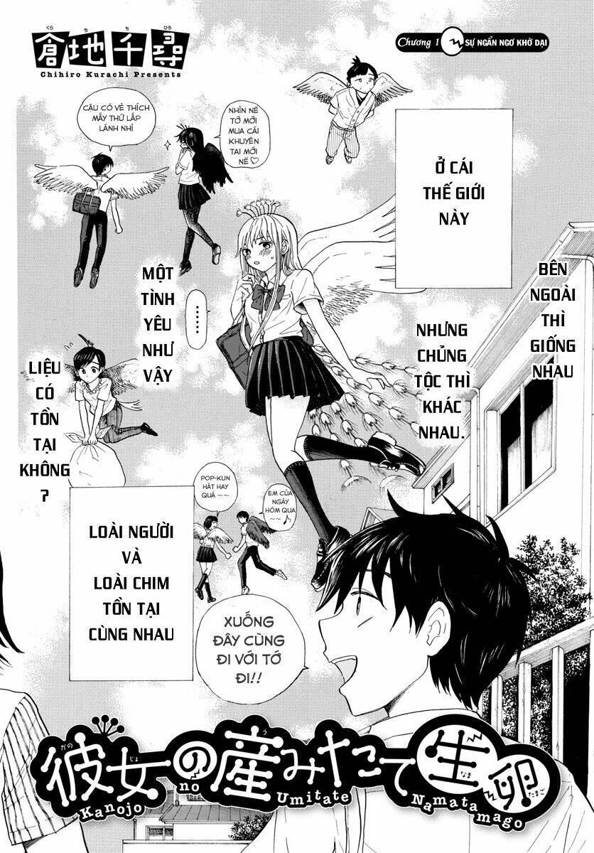 Kanojo No Umitate Namatamago: Chapter 1