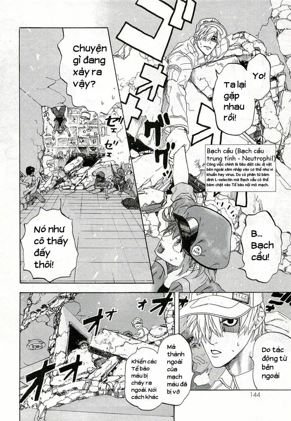 Hataraku Saibou!: Chapter 4