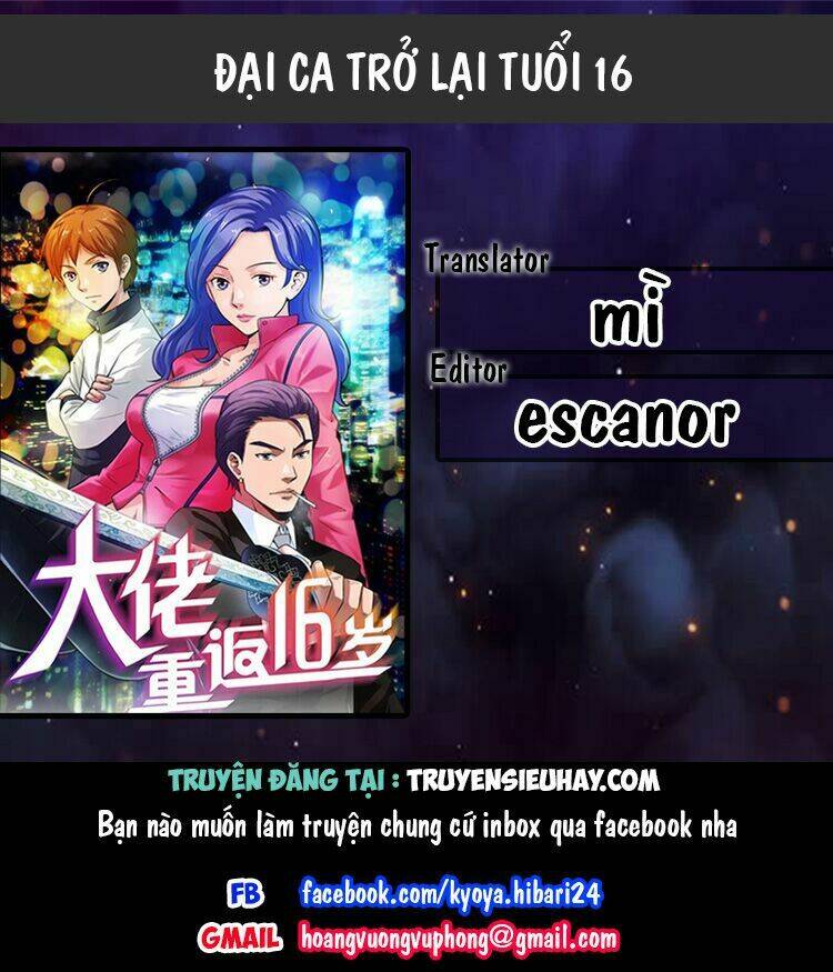 Đai Ca Trở Lại Tuổi 16: Chapter 3