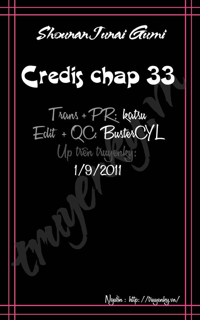 Shonan Junai Gumi: Chapter 33