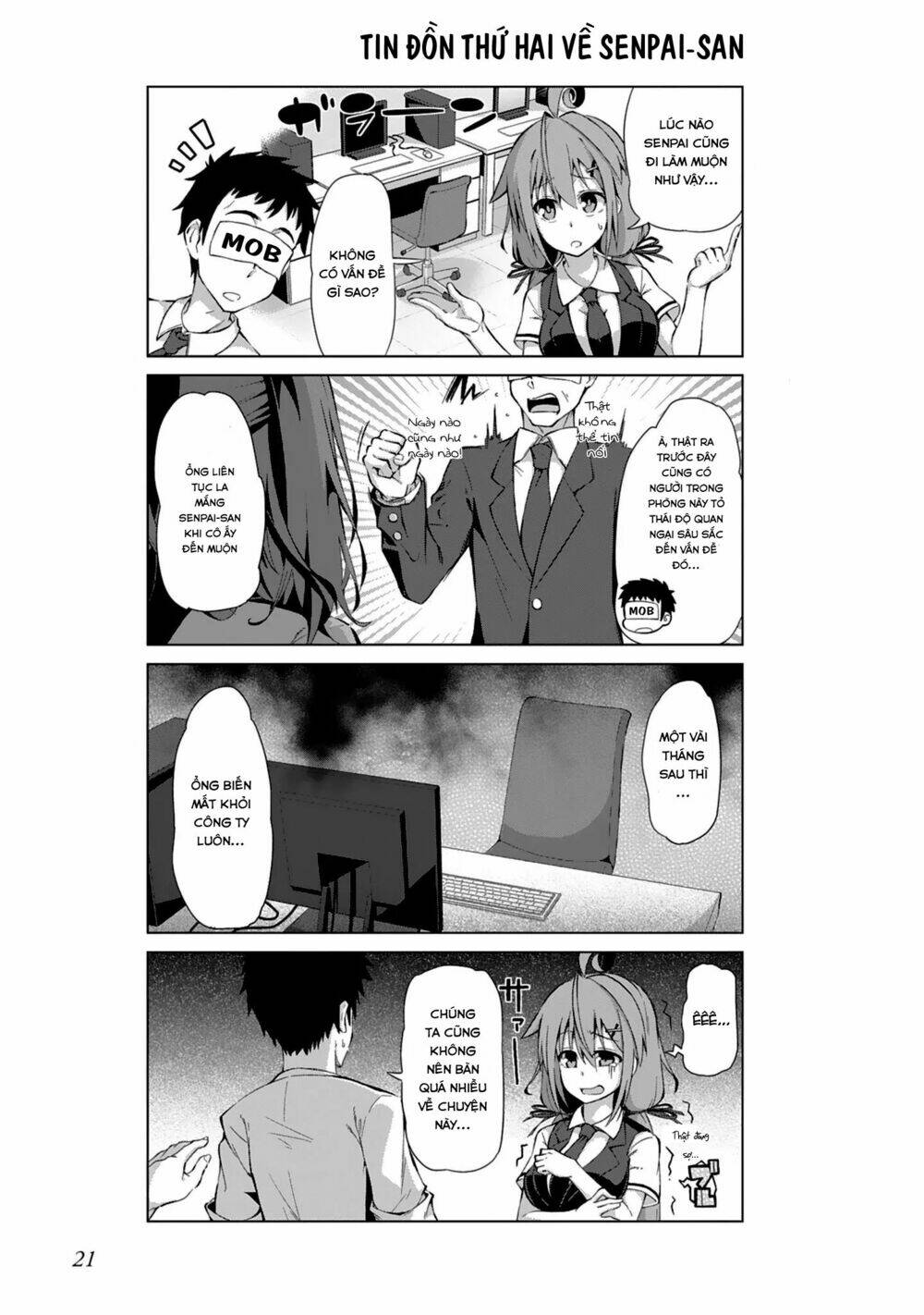 Ikinokore! Shachiku-Chan!: Chapter 2