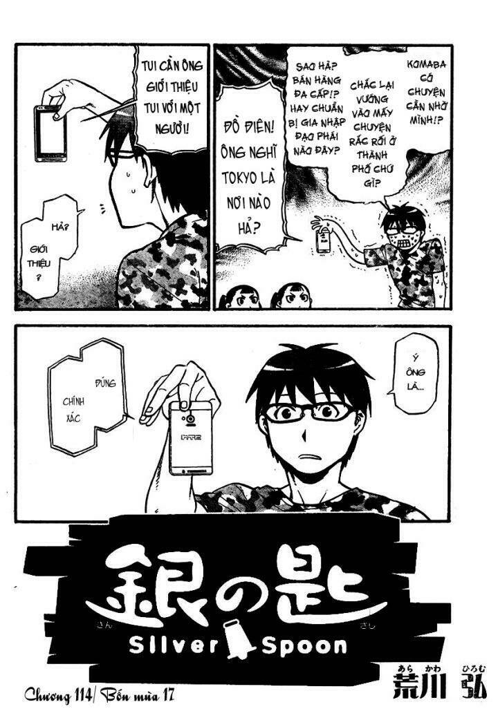 Gin No Saji: Chapter 114