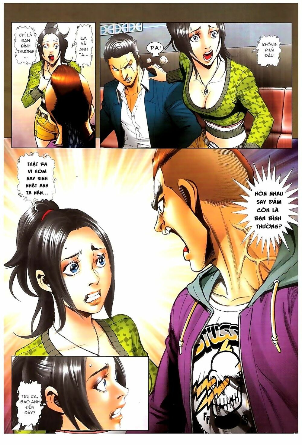 Người Trong Giang Hồ: Chapter 1379: Điền Bân vs Trụ Ca