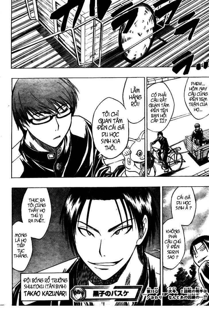 Vua Bóng Rổ Kuroko: Chapter 15