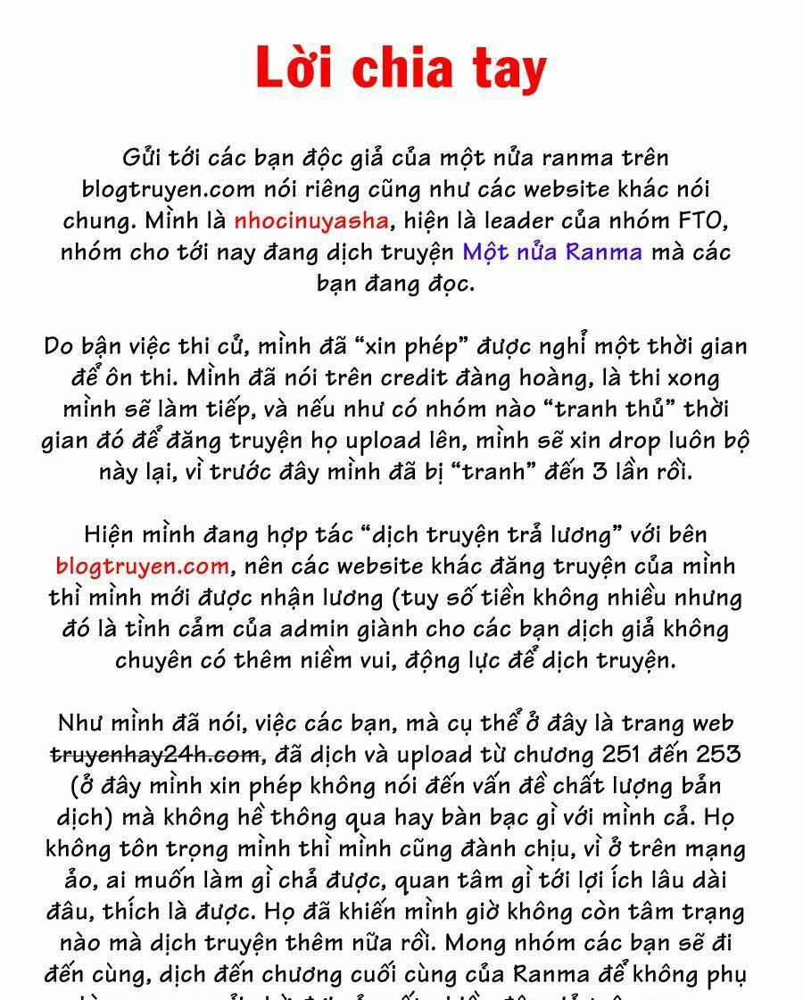 Suối Lời Nguyền: Chapter 254