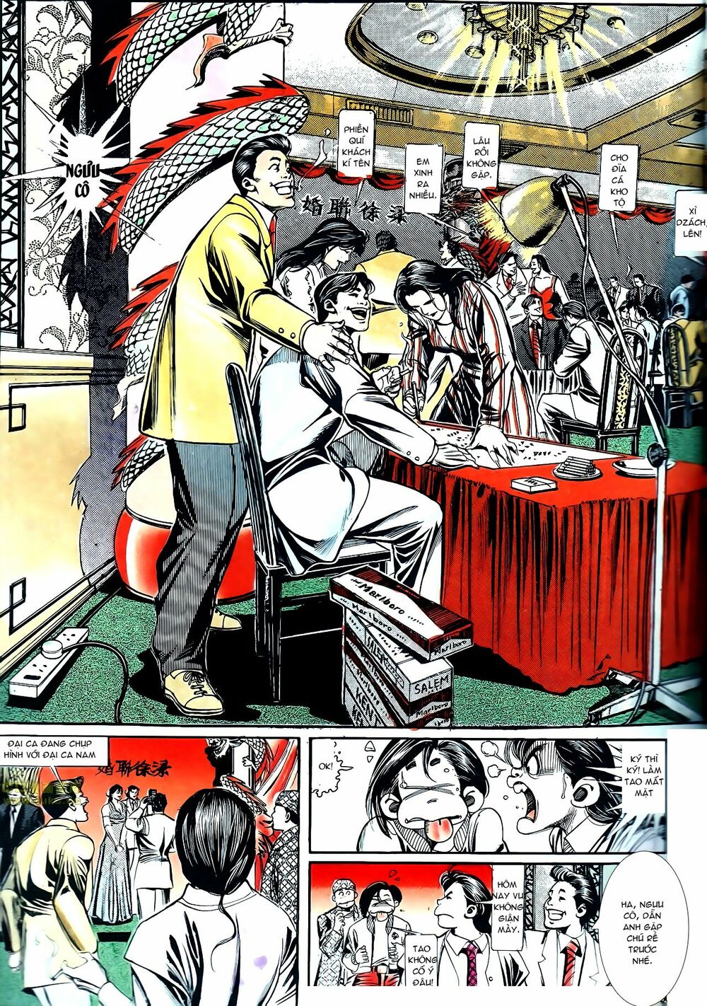 Người Trong Giang Hồ: Chapter 138: Tiệc cưới