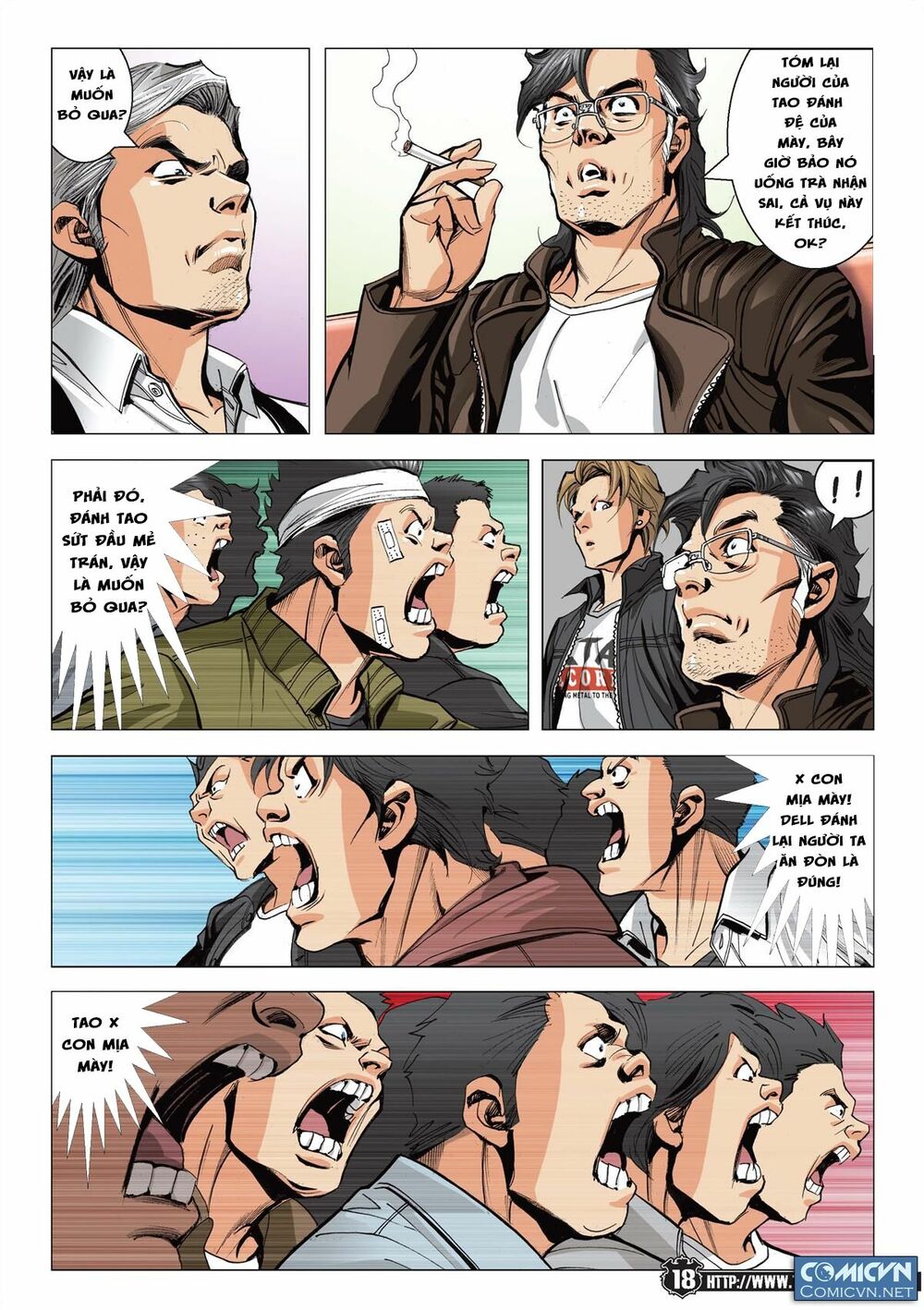 Người Trong Giang Hồ: Chapter 2090: Đại Phi bốc shit
