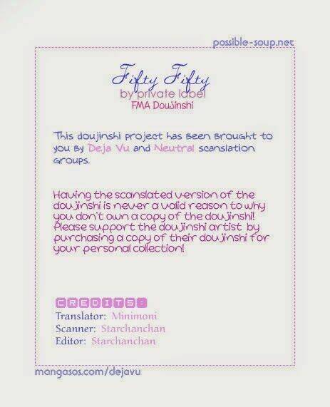 Fma Doujinshi - Mame Story: Chapter 1