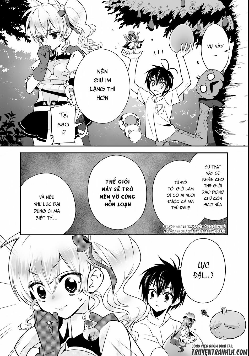 Isekai desu ga Mamono Saibai shiteimasu: Chapter 3