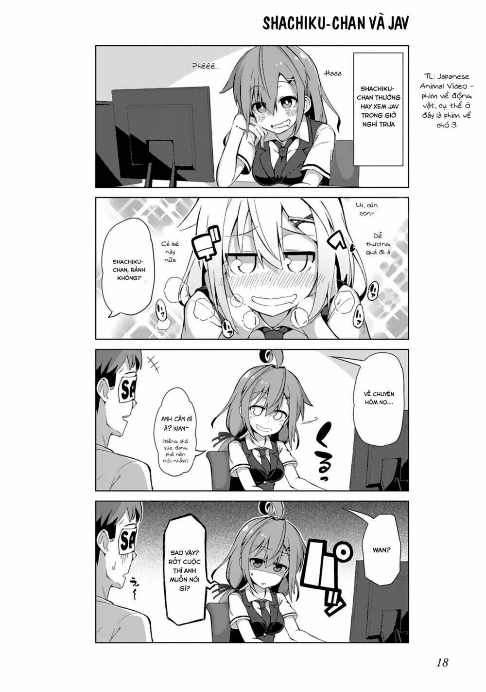 Ikinokore! Shachiku-Chan!: Chapter 2